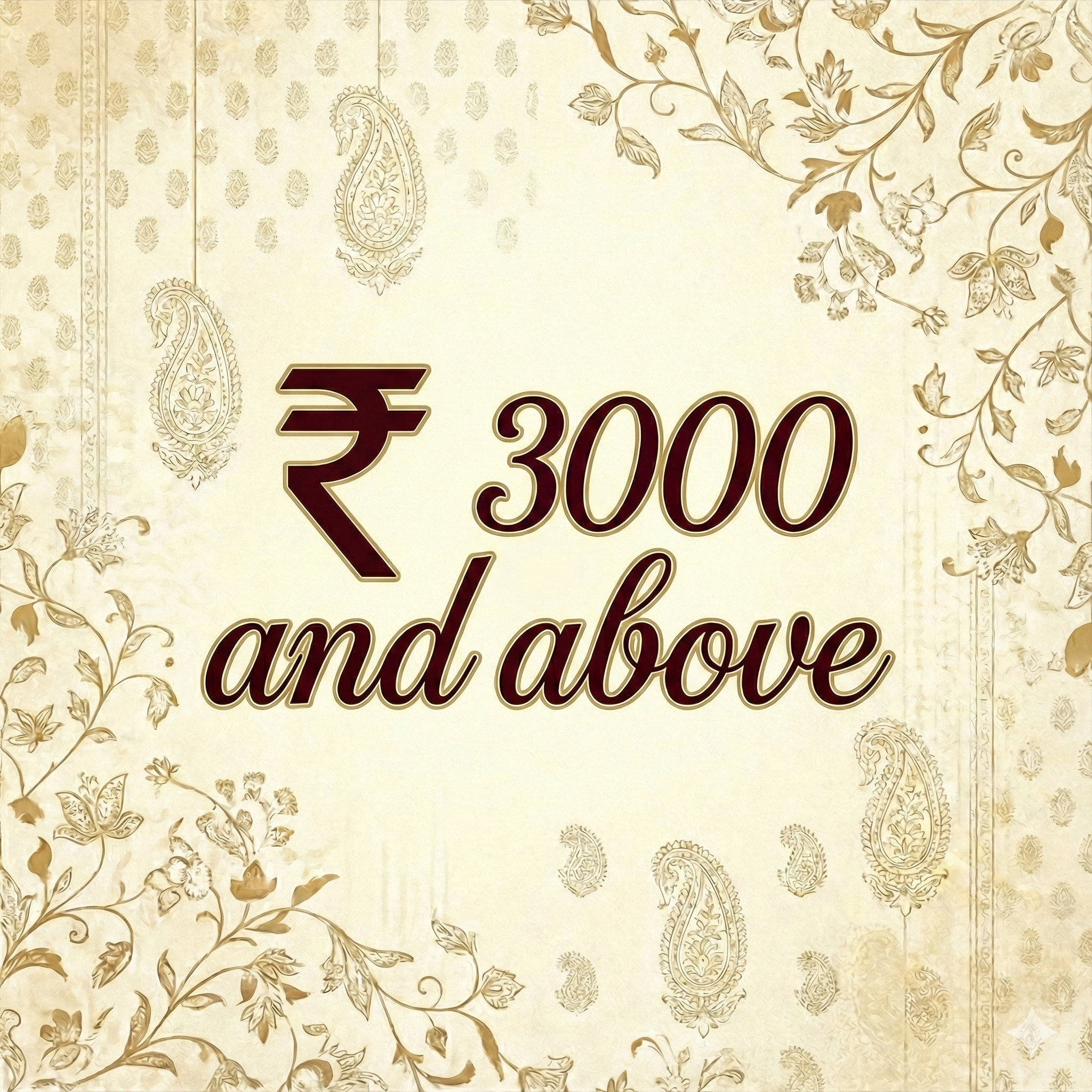 ₹3000 & Above