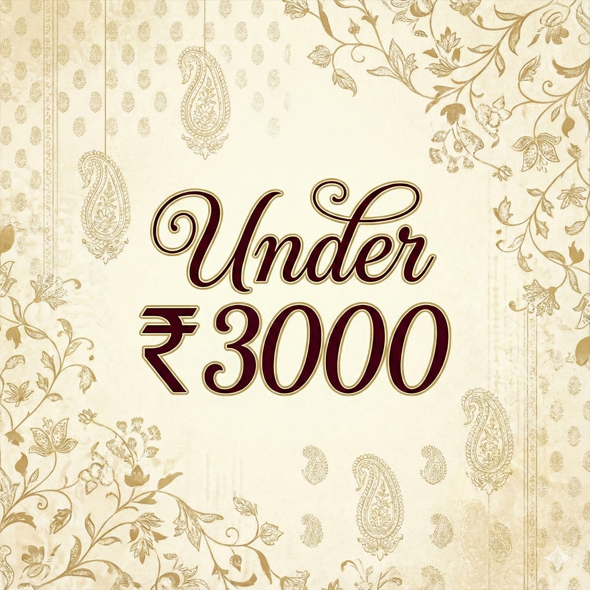Under ₹3000
