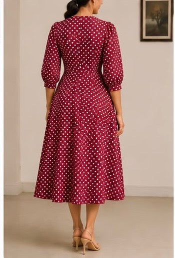 Mama Bloom Wrap Dress