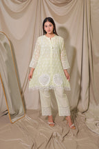 Lime Green Festive Co-ord Set