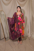 Gulmohar 3-piece Kurta Set