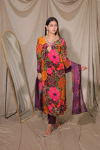 Gulmohar 3-piece Kurta Set