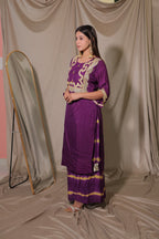Afreen Set Purple