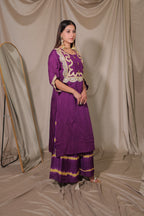 Afreen Set Purple