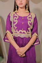 Afreen Set Purple