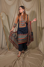 Ajrakh 3-piece Kurta Set