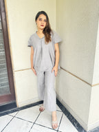 Grey Grace Co-ord Set