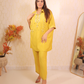 Yellow Drop Shoulder