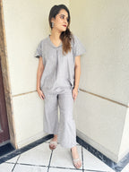 Grey Grace Co-ord Set