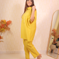 Yellow Drop Shoulder