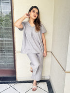 Grey Grace Co-ord Set