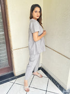 Grey Grace Co-ord Set