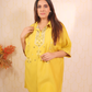 Yellow Drop Shoulder