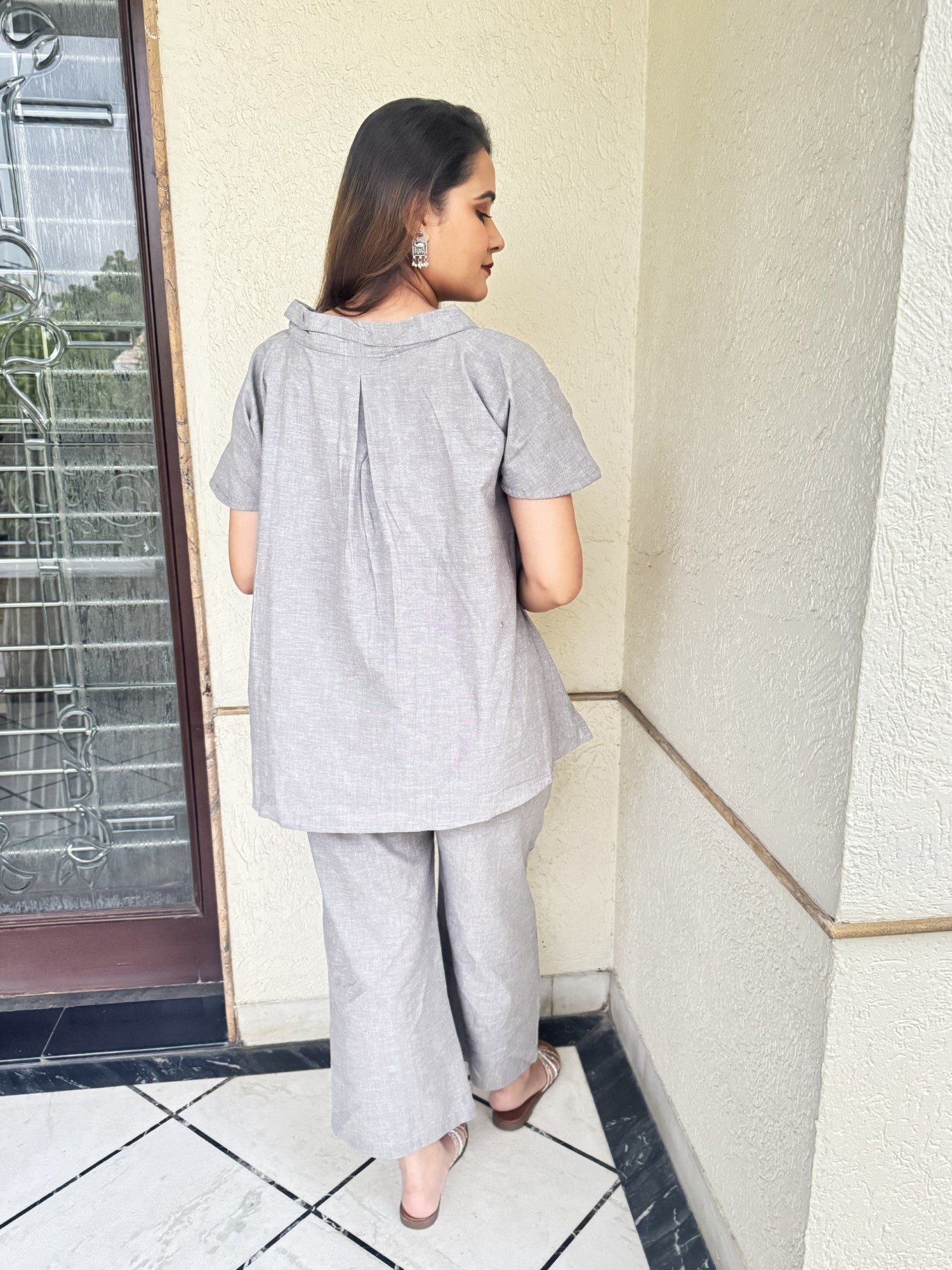 Grey Grace Co-ord Set