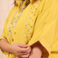 Yellow Drop Shoulder