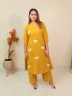 Elevara Mustard Co-ord Set