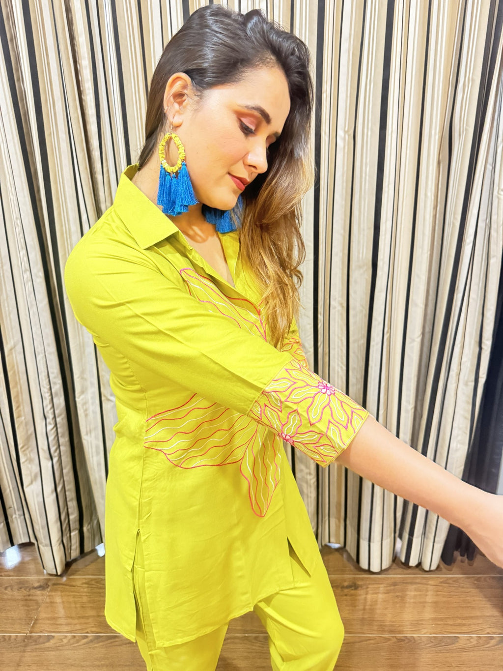 Lime Green Co-ord Set