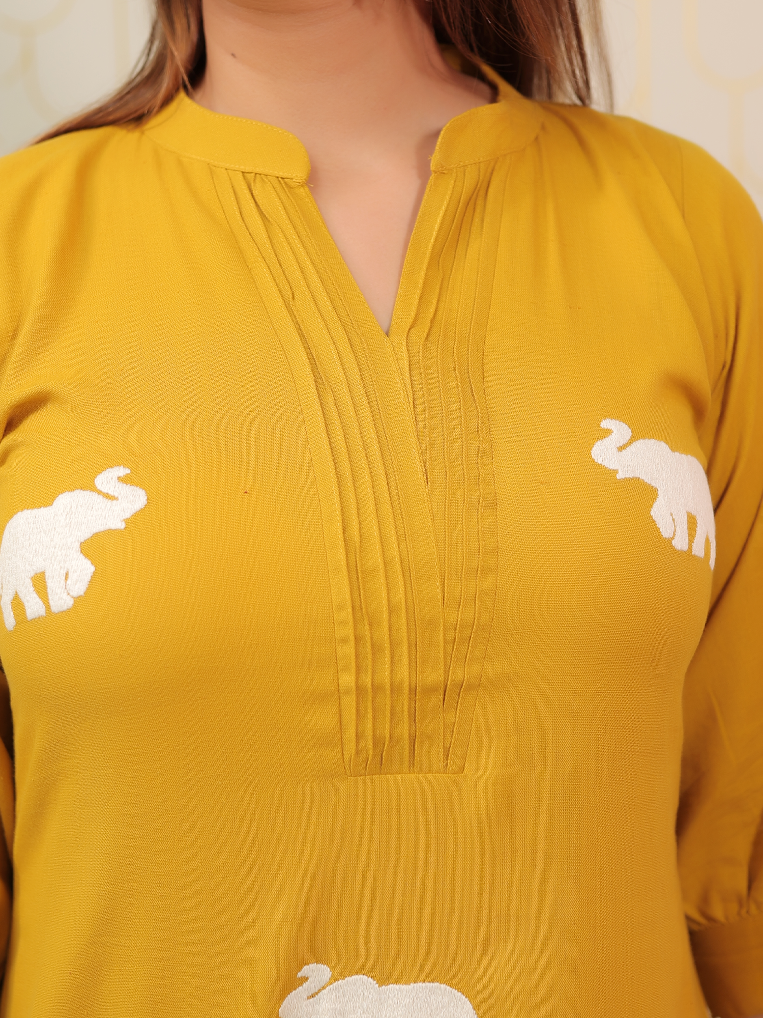 Elevara Mustard Co-ord Set