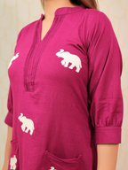 Elevara Wine Co-ord Set