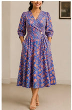 Mama Bloom Wrap Dress