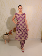 Mosaic Purple Co-ord Set