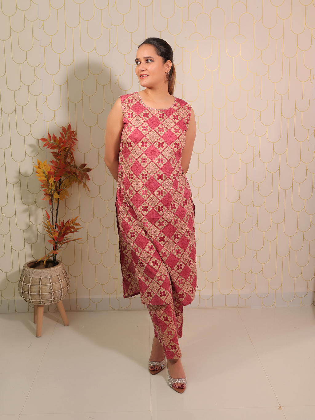 Mosaic Pink Co-ord Set