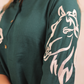 Bottle Green Embroidery