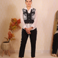 Black Lace Patch 3 PC Set