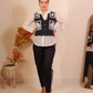 Black Lace Patch 3 PC Set