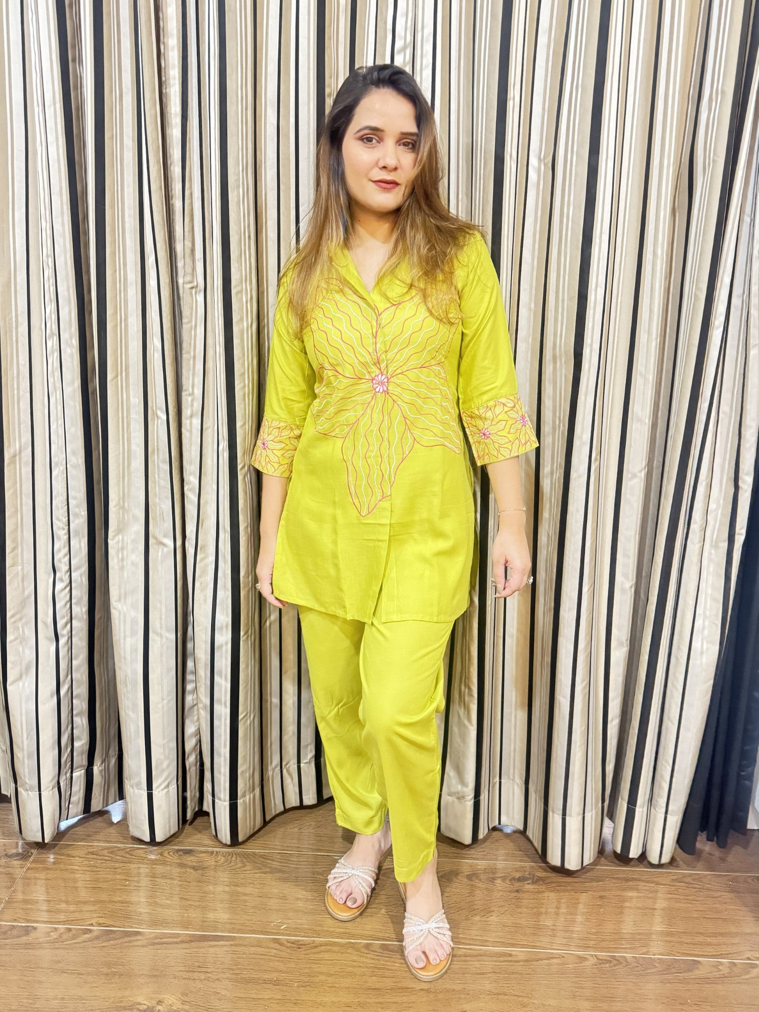 Lime Green Co-ord Set