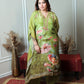Green Flora Kaftan