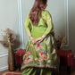 Green Flora Kaftan
