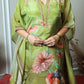 Green Flora Kaftan