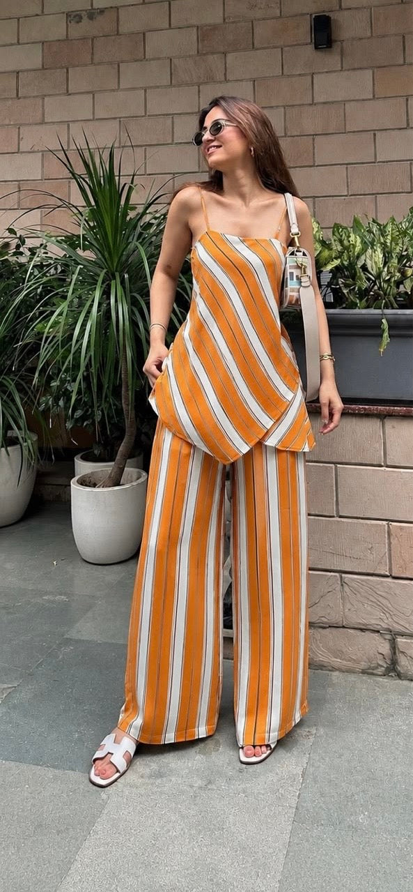Sunlit Stripe Coord Set