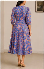 Mama Bloom Wrap Dress