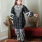 Black n white striped Set