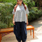 Blue White Khadi set