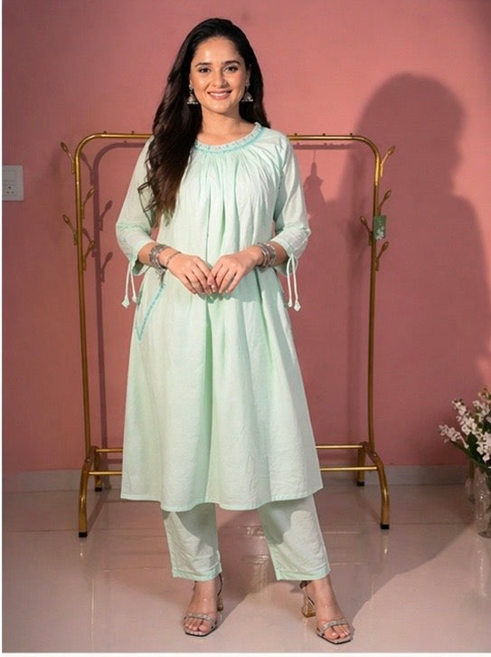 Mint Green Kurta Set