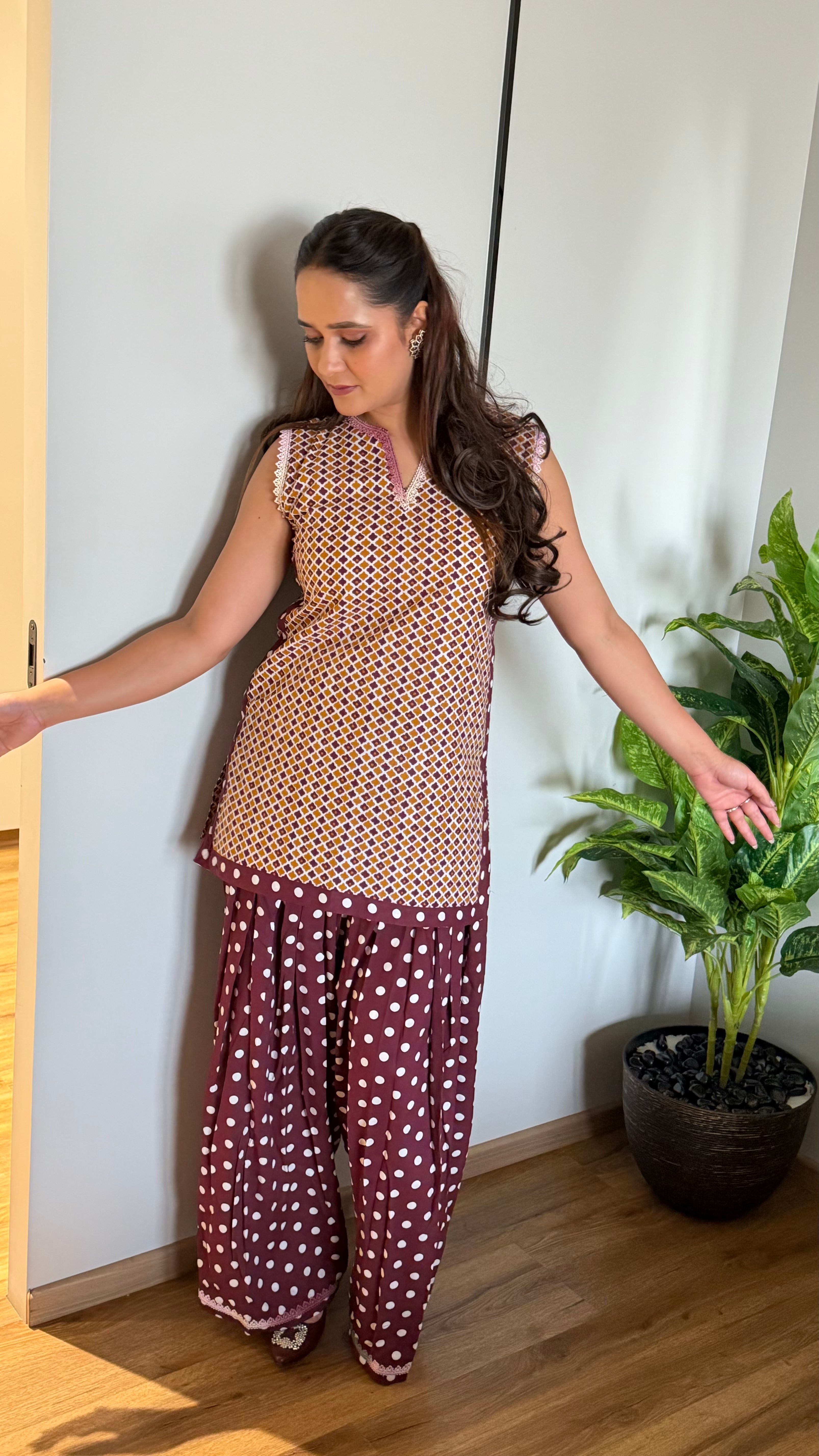 Saanjh Polka Set