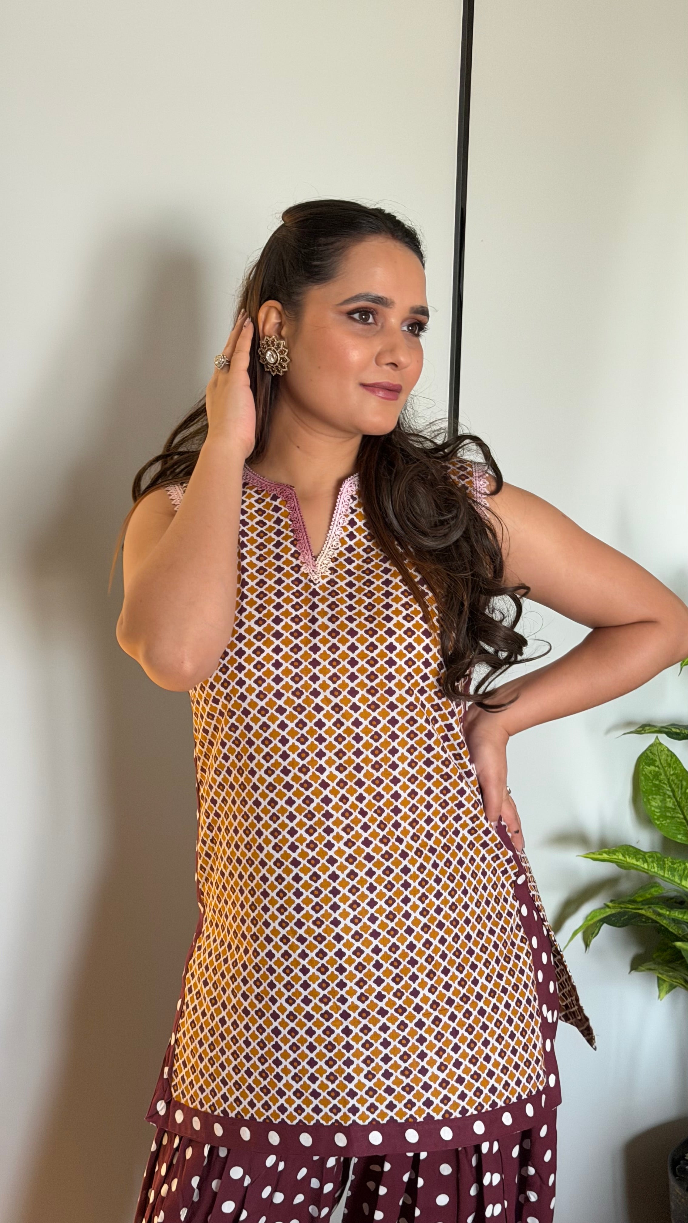 Saanjh Polka Set