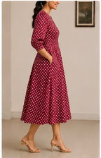 Mama Bloom Wrap Dress