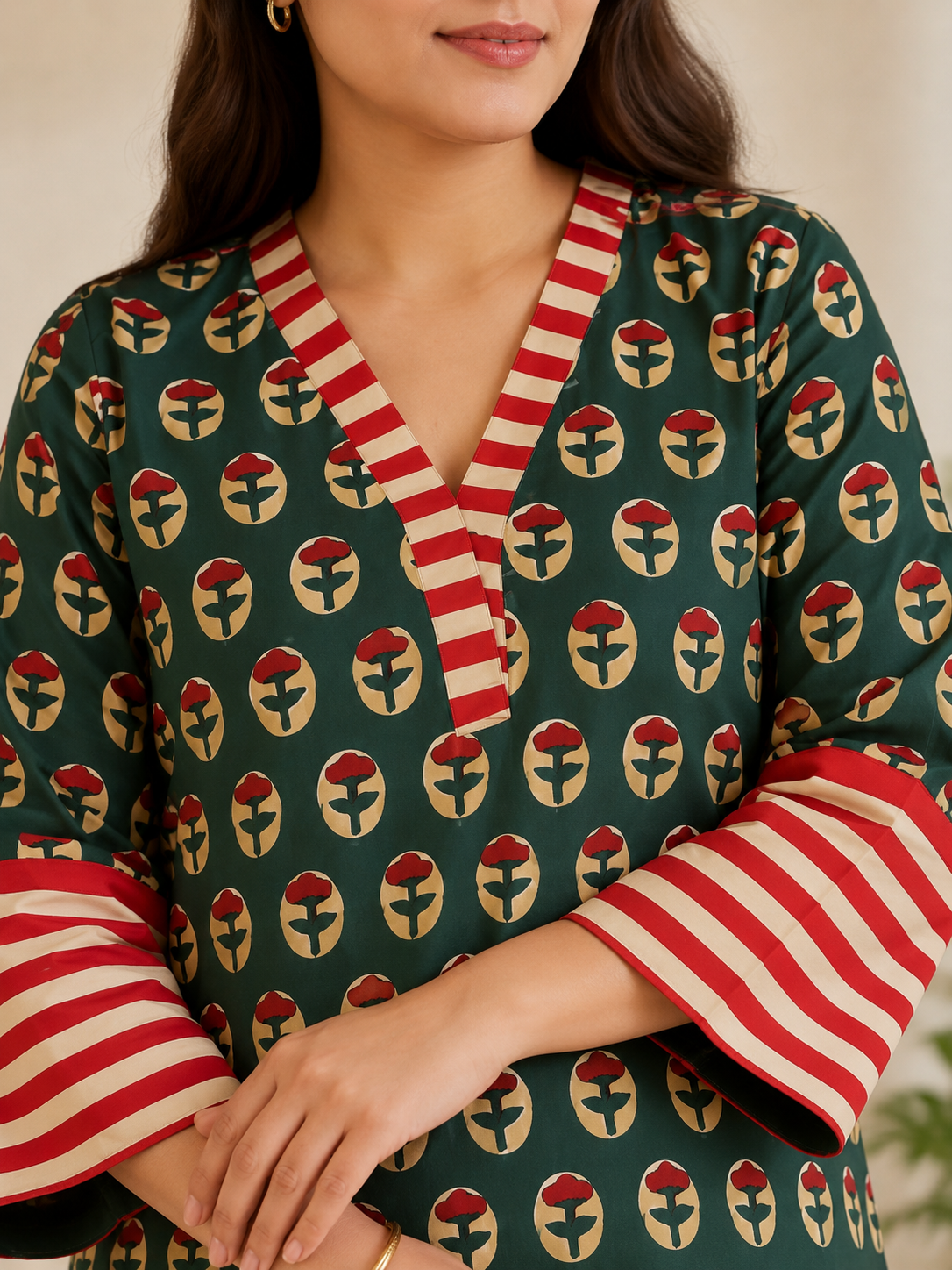 Jashn Farsi Stripe Set