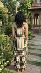 Mono Striped Co-ord Set