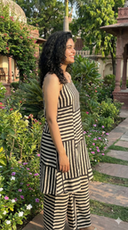 Mono Striped Co-ord Set