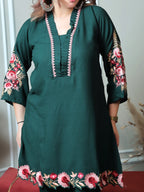 Green Multi Flower Co-ord Set