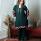 Green multi flower Set