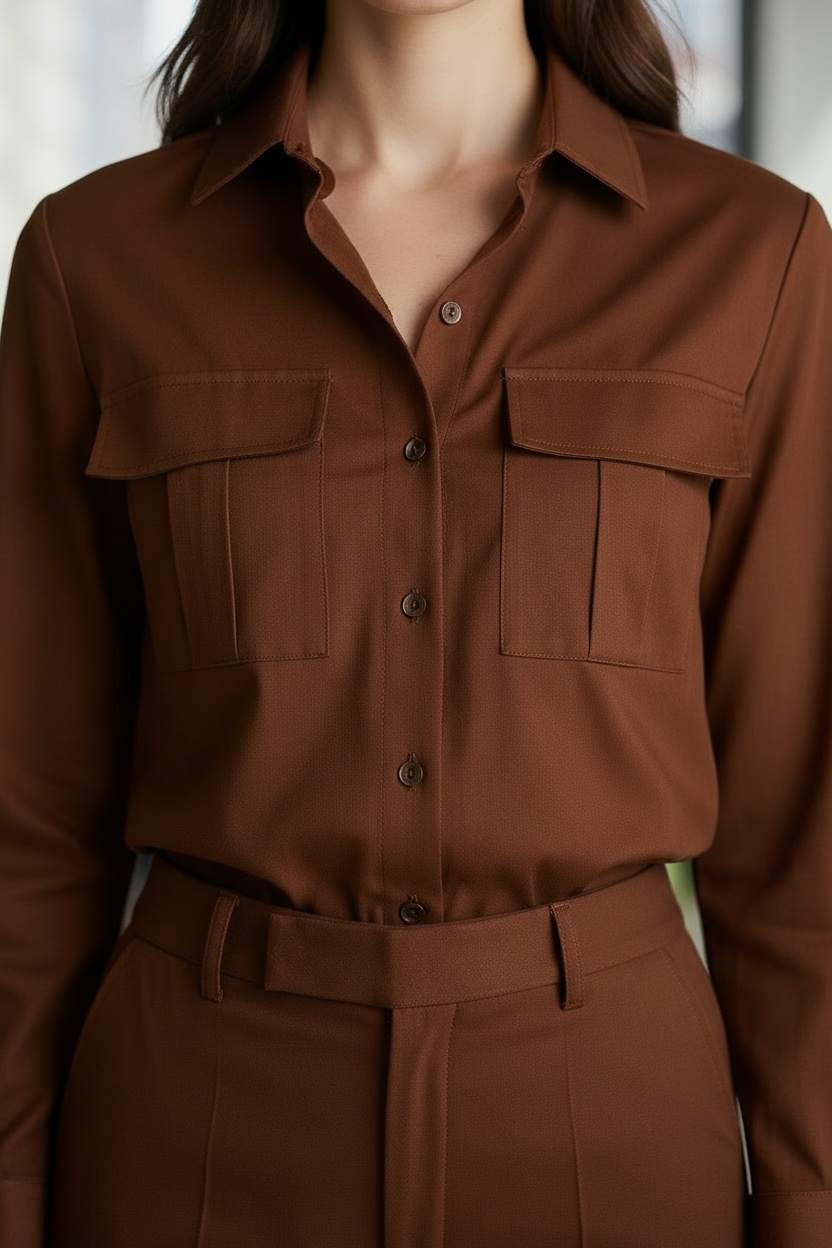 Deepika Padukone Shirt Co-ord - Top