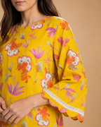 Hibiscus Print Coord Set