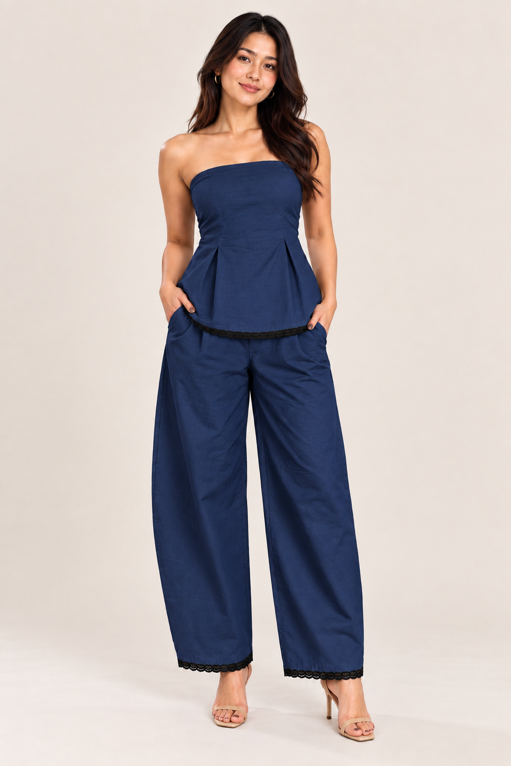 Blue noir set