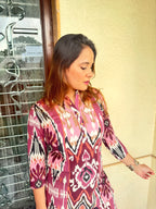 Ikkat Muse Co-ord Set